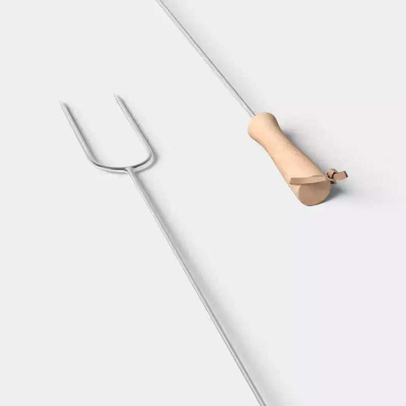 Lot de 2 pinces-bâtons à guimauve pour rôtir Gris - Threshold™
