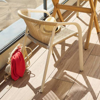 Fauteuil de jardin empilable RIU Argile & Beige