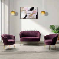 Ensemble Salon 3 Pièces Xabier 52 pouces par HULALA HOME