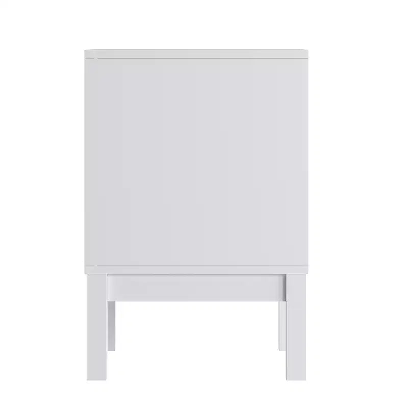Flash Furniture table de chevet en bois Dallas, table d'appoint de chambre avec 2 tiroirs de rangement pour enfants