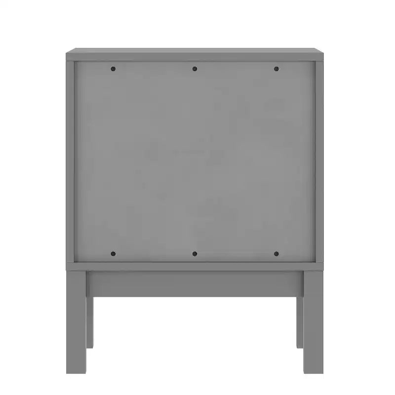 Flash Furniture table de chevet en bois Dallas, table d'appoint de chambre avec 2 tiroirs de rangement pour enfants