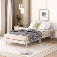 Cadre de lit plateforme flottant Whisen au design moderne