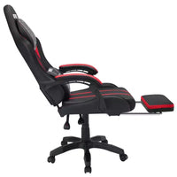 Fauteuil de massage et de jeu extra-large Hoffree, Fauteuil de bureau ergonomique pour PC avec repose-pieds et réglable