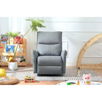 Fauteuil inclinable à bascule pivotant électrique pour adulte, fauteuil à bascule pivotant à 270 degrés, petit fauteuil inclinable électrique adapté aux petits espaces
