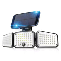 Bell and Howell Solar Lights Lampe solaire d'extérieur Bionic, projecteur LED impermeable à detecteur de mouvement