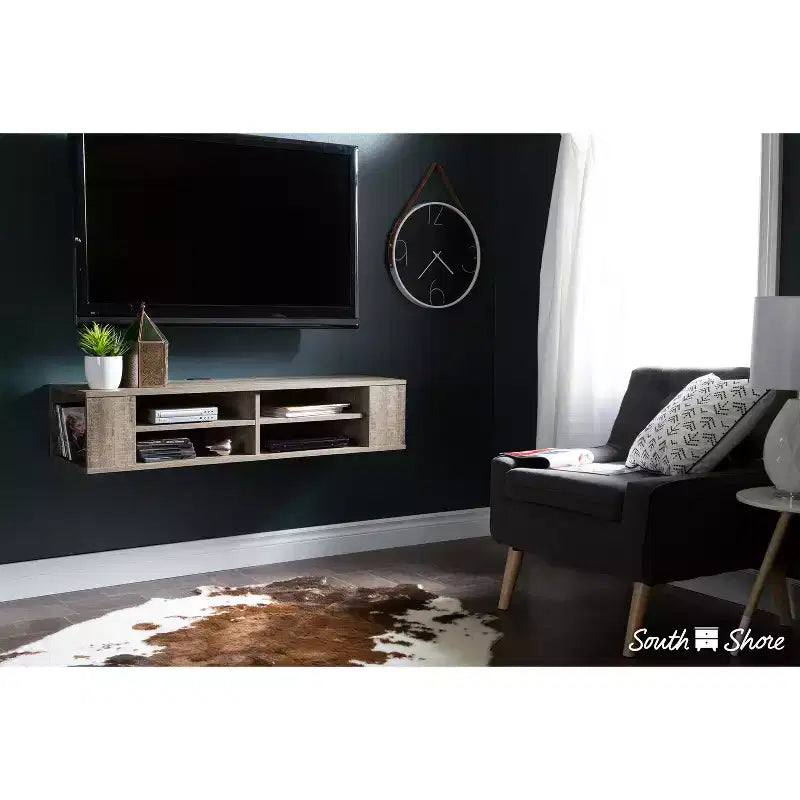 Console multimédia audio/vidéo murale HomeStock