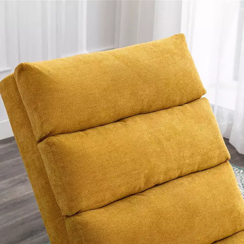 Chaise longue de massage en lin d'intérieur avec télécommande, chaise longue de massage électrique ergonomique avec 5 modes pour bureau
