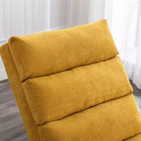 Chaise longue de massage en lin d'intérieur avec télécommande, chaise longue de massage électrique ergonomique avec 5 modes pour bureau