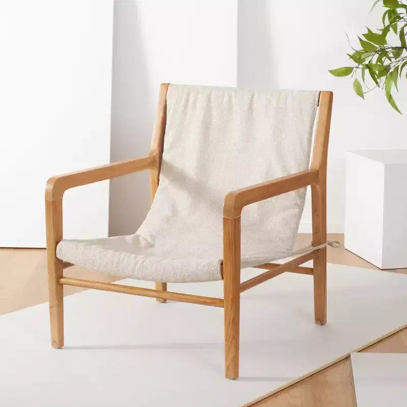 Chaise relax en lin Osmond - SFV9024 - Safavieh Couture