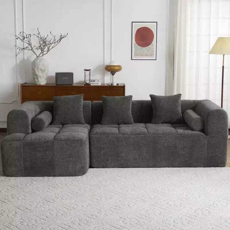 Canapé d'angle Whisen 101.2 Canapé modulable entièrement compressé Canapé combinable à l'infini
