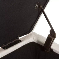 Banc-ottoman de rangement capitonné contemporain GDFStudio Breanna