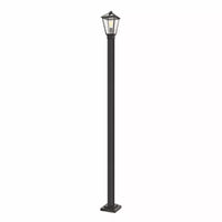 Talbot Lampadaire d'extérieur 110 - luminaire en acier à intensite reglable pour allees, 1 ampoule, classe humide