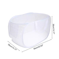 Unique Bargains Panier à Linge Pliant Simple Couche 22,83x14,17x14,17 1 Pièce