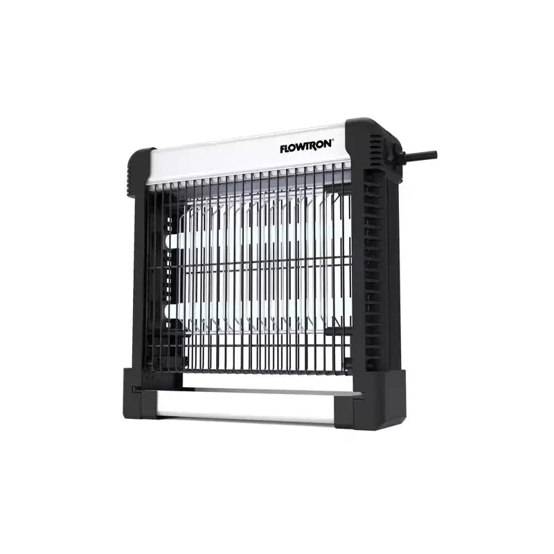 Flowtron Tue-insectes d'intérieur avec puissance 3000V, lampe LED, ampoules UV 15W et grille électrique facile à nettoyer