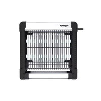 Flowtron Tue-insectes d'intérieur avec puissance 3000V, lampe LED, ampoules UV 15W et grille électrique facile à nettoyer