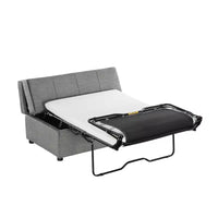 Lit pouf convertible taille Twin avec matelas - lit d'appoint gain de place pour salon et appartement