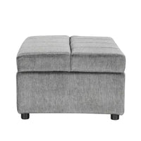 Lit pouf convertible taille Twin avec matelas - lit d'appoint gain de place pour salon et appartement