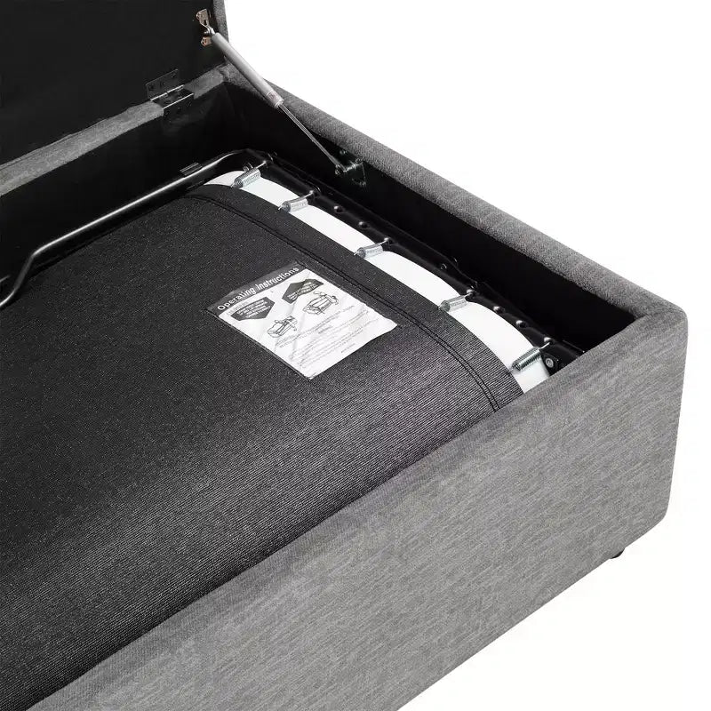Lit pouf convertible taille Twin avec matelas - lit d'appoint gain de place pour salon et appartement