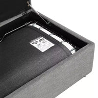 Lit pouf convertible taille Twin avec matelas - lit d'appoint gain de place pour salon et appartement