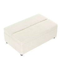 Lit pouf convertible taille Twin avec matelas - lit d'appoint gain de place pour salon et appartement