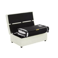 Lit pouf convertible taille Twin avec matelas - lit d'appoint gain de place pour salon et appartement