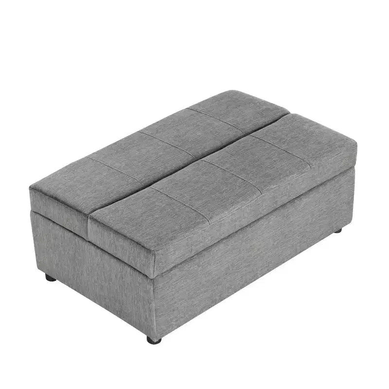 Lit pouf convertible taille Twin avec matelas - lit d'appoint gain de place pour salon et appartement