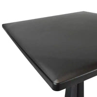 vidaXL Ensemble bistro Lot de 2 Anthracite Plastique aspect rotin Standard