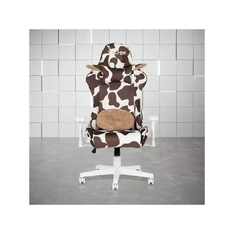 Chaise gaming série COW marron TS85
