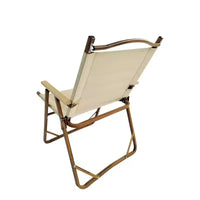 Chaise pliable et portable confortable avec accoudoirs - Cadre en aluminium, chaise Kermit de voyage facile à plier et à transporter, lot de 4