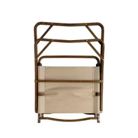 Chaise pliable et portable confortable avec accoudoirs - Cadre en aluminium, chaise Kermit de voyage facile à plier et à transporter, lot de 4
