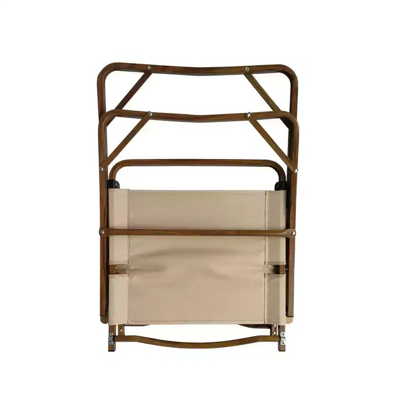 Chaise pliable et portable confortable avec accoudoirs - Cadre en aluminium, chaise Kermit de voyage facile à plier et à transporter, lot de 4
