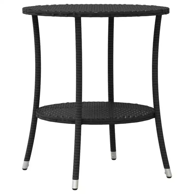 vidaXL Ensemble de bistrot avec coussins en résine tressée