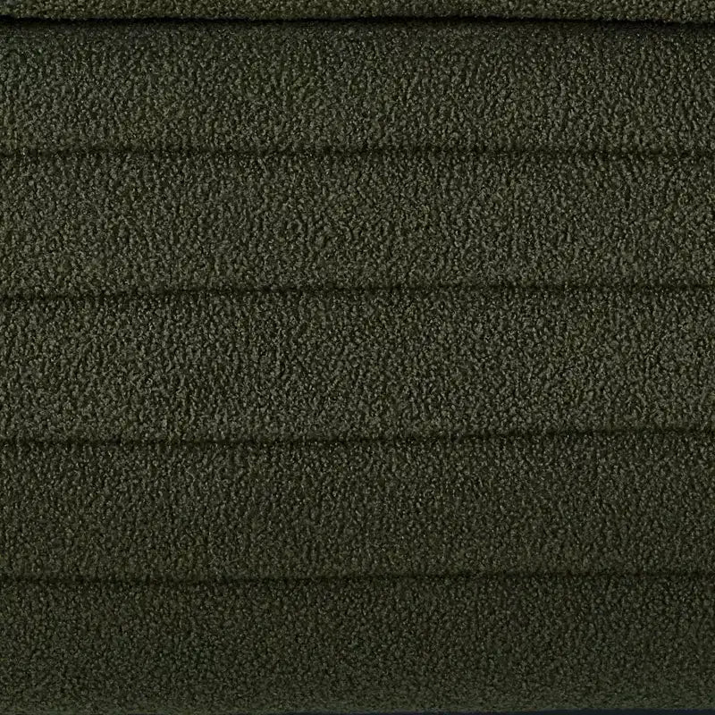 Okak Banc pouf de rangement ovale moderne avec charnière de sécurité, banc d'entrée rembourré, banc de pied de lit pour salon, entrée