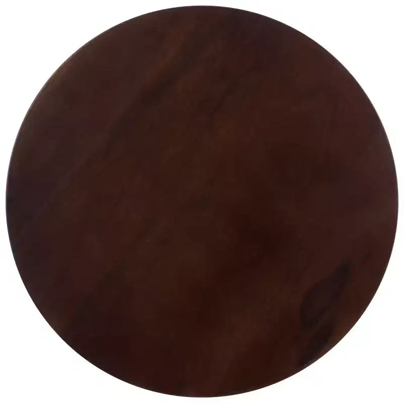 Zenon Table d'appoint ronde - ACC3260 - brun foncé - Safavieh
