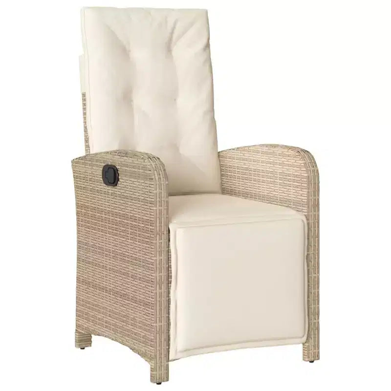 vidaXL Ensemble repas de patio avec coussins - Élégant et confortable