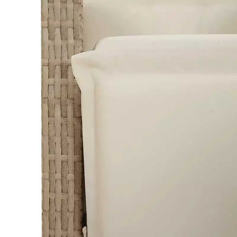 vidaXL Ensemble repas de patio avec coussins - Élégant et confortable