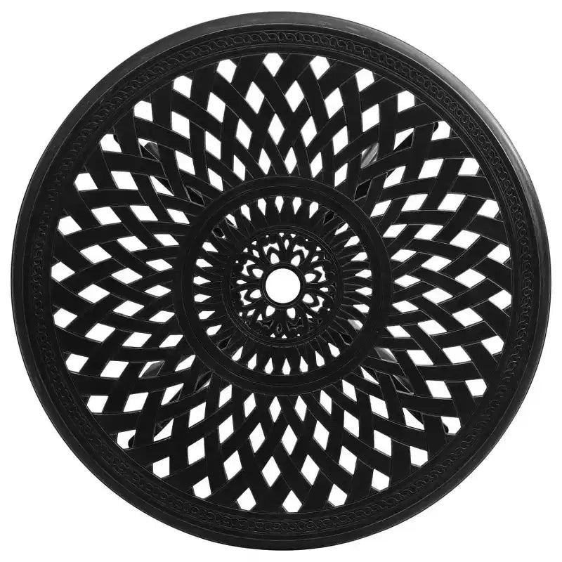 vidaXL Ensemble bistrot aluminium moulé