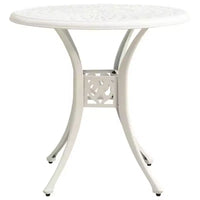 vidaXL Ensemble bistrot aluminium moulé