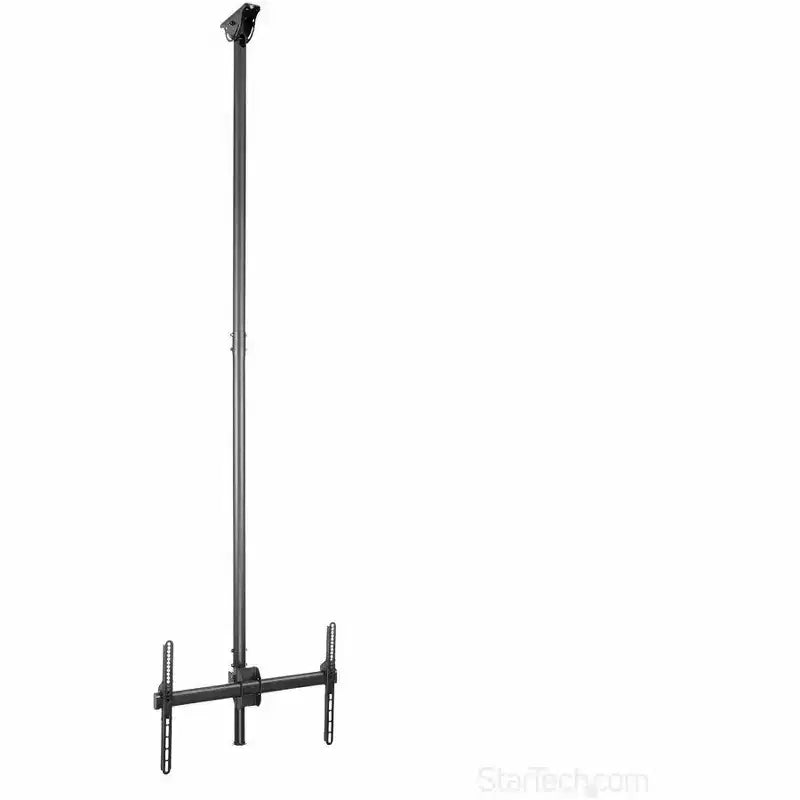 StarTech support TV plafond haut, perche longue de 8.2ft à 9.8ft - noir