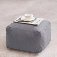 Pouf poire ergonomique Hommpa en forme de chat en velours côtelé avec pouf pour adultes - Canapé de détente ergonomique moelleux, siège gaming et relaxation