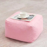 Pouf poire ergonomique Hommpa en forme de chat en velours côtelé avec pouf pour adultes - Canapé de détente ergonomique moelleux, siège gaming et relaxation