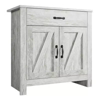 Buffet enfilade, meuble de rangement de cuisine avec tiroirs, porte, étagères réglables, vaisselier autoportant avec buffet