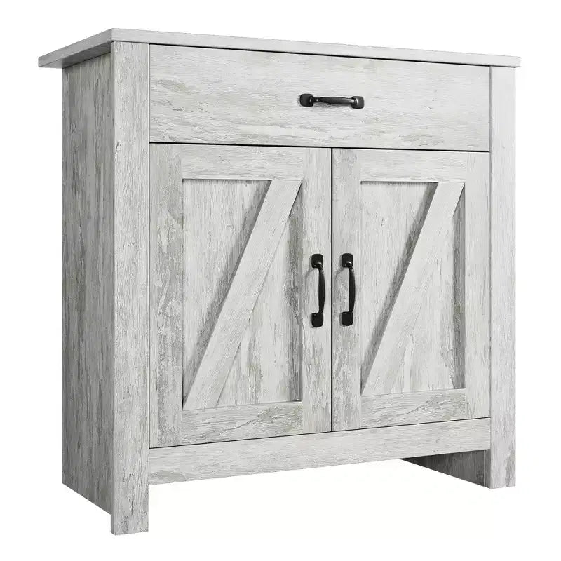 Buffet enfilade, meuble de rangement de cuisine avec tiroirs, porte, étagères réglables, vaisselier autoportant avec buffet