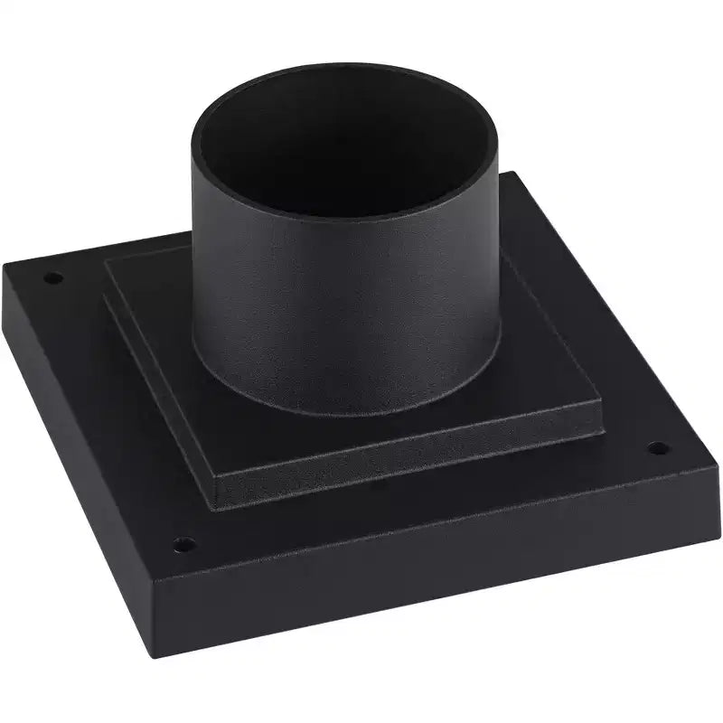 Poteau d'éclairage d'extérieur John Timberland Westmont, 20 3/4 haut, sable noir
