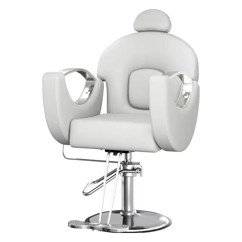 Chaise de barbier professionnelle Garvee inclinable, chaise de salon de beauté, chaise de gaming pour salon de coiffure et maison, chaise de salon pivotante 360 pour coiffeur