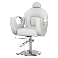 Chaise de barbier professionnelle Garvee inclinable, chaise de salon de beauté, chaise de gaming pour salon de coiffure et maison, chaise de salon pivotante 360 pour coiffeur