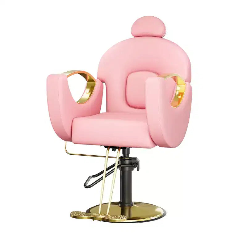 Chaise de barbier professionnelle Garvee inclinable, chaise de salon de beauté, chaise de gaming pour salon de coiffure et maison, chaise de salon pivotante 360 pour coiffeur