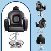 Chaise de barbier professionnelle Garvee inclinable, chaise de salon de beauté, chaise de gaming pour salon de coiffure et maison, chaise de salon pivotante 360 pour coiffeur