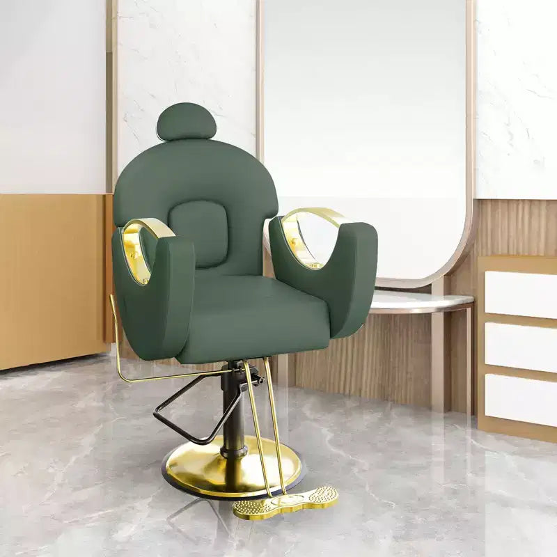 Chaise de barbier professionnelle Garvee inclinable, chaise de salon de beauté, chaise de gaming pour salon de coiffure et maison, chaise de salon pivotante 360 pour coiffeur
