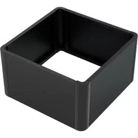 Carré potager surélevé en métal à base ouverte extra long, métal moderne, assemblage par clipsage sans outil, coins arrondis, base ouverte, trous de drainage, pour terrasse, balcon, jardin